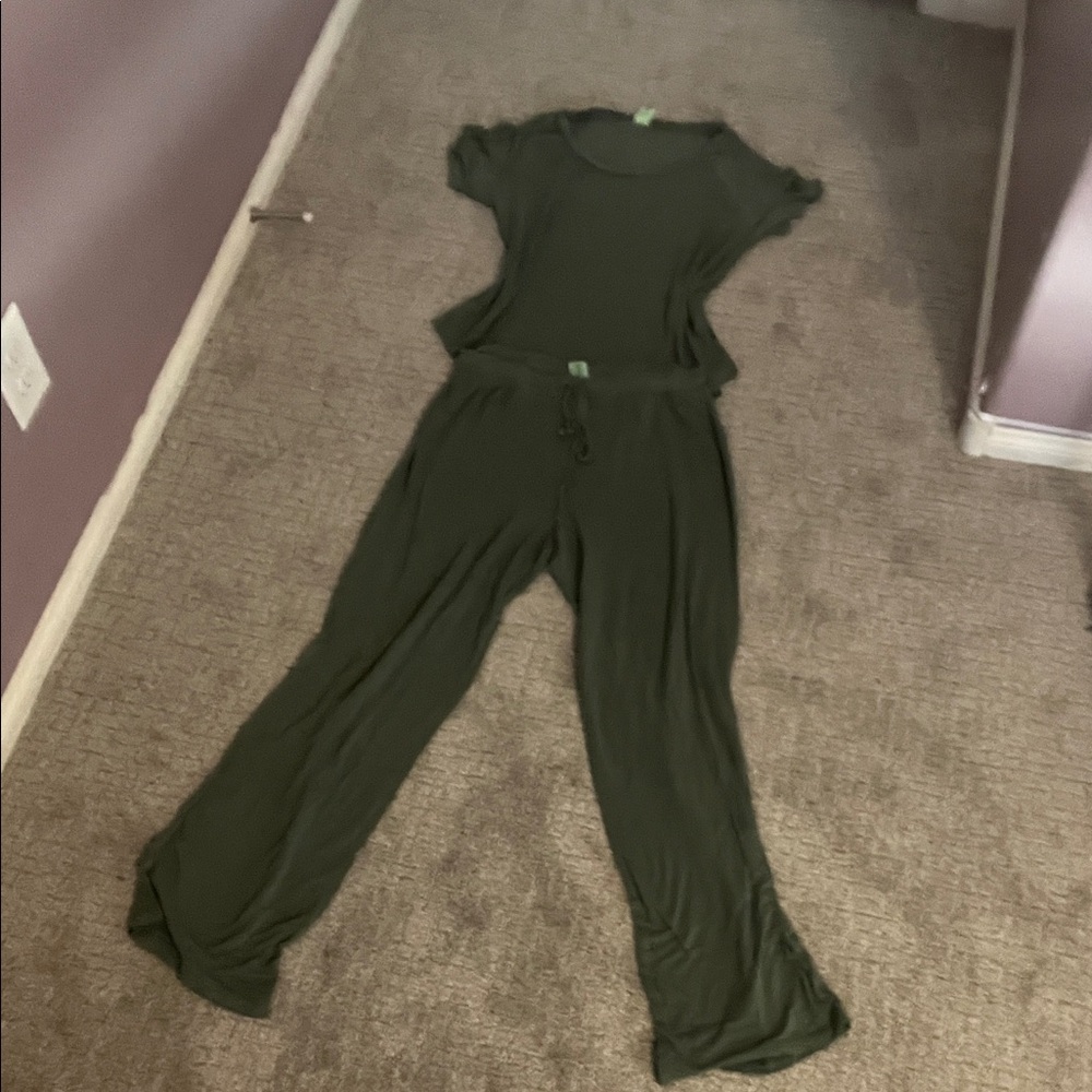 Honeydew USA Dark Green Pajama Set